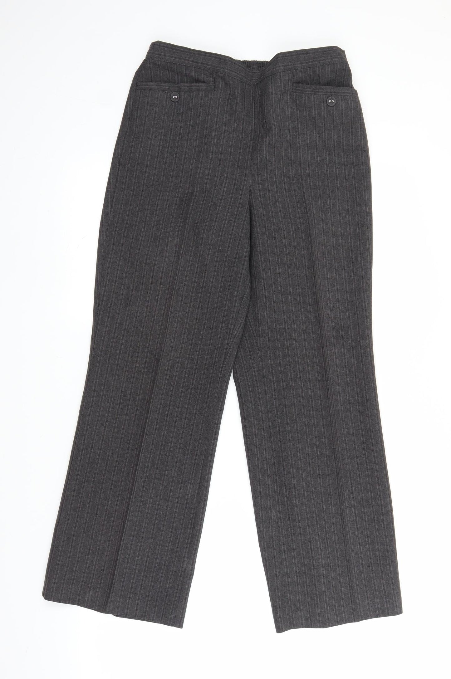 Womens UK Size 10 BM Regular Fit  Brown Trousers