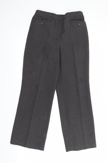 Womens UK Size 10 BM Regular Fit  Brown Trousers