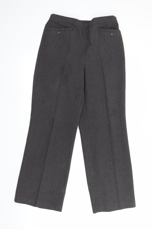 Womens UK Size 10 BM Regular Fit  Brown Trousers