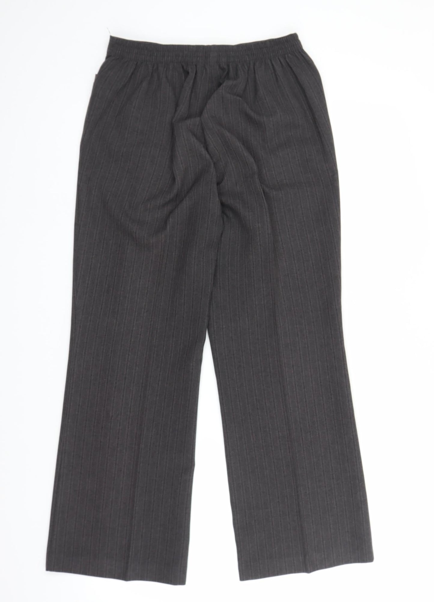 Womens UK Size 10 BM Regular Fit  Brown Trousers