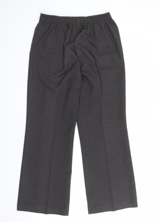 Womens UK Size 10 BM Regular Fit  Brown Trousers