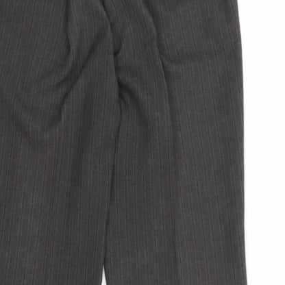 Womens UK Size 10 BM Regular Fit  Brown Trousers