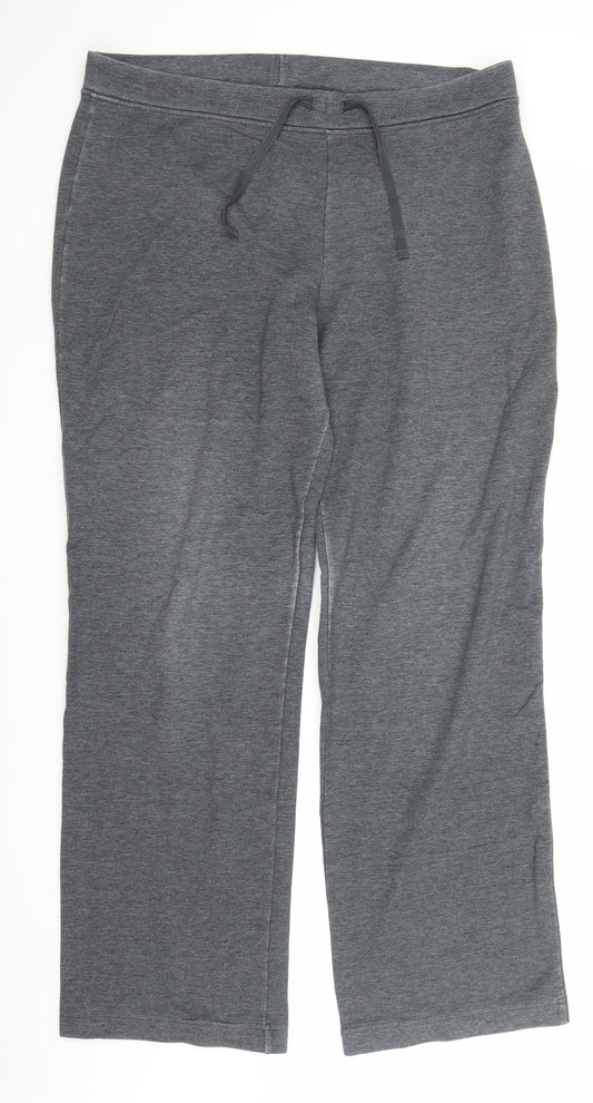 Womens UK Size 18 Marks and Spencer Regular Fit Sweatpants Grey Trousers