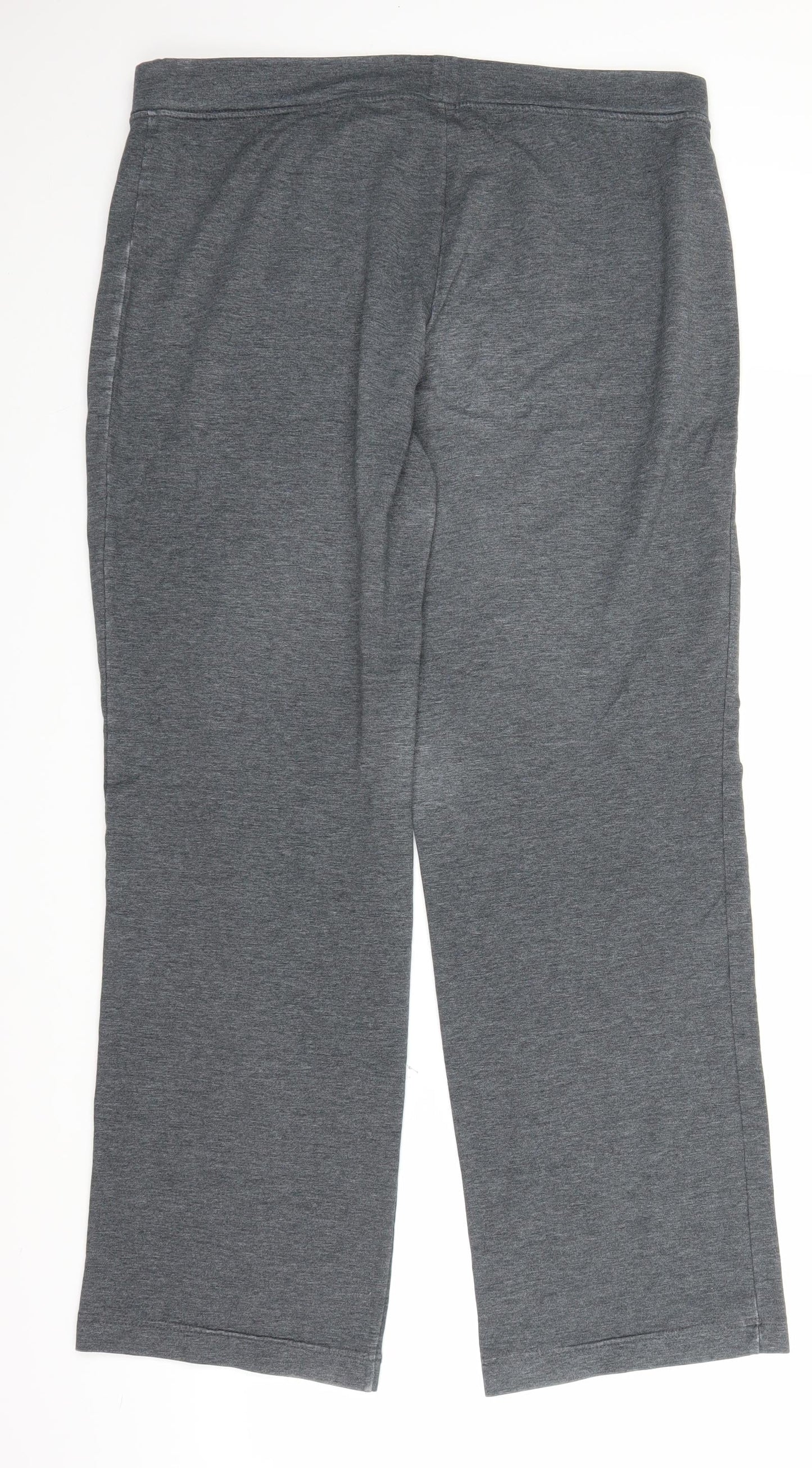 Womens UK Size 18 Marks and Spencer Regular Fit Sweatpants Grey Trousers