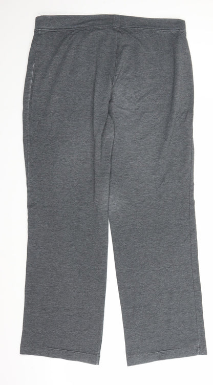 Womens UK Size 18 Marks and Spencer Regular Fit Sweatpants Grey Trousers