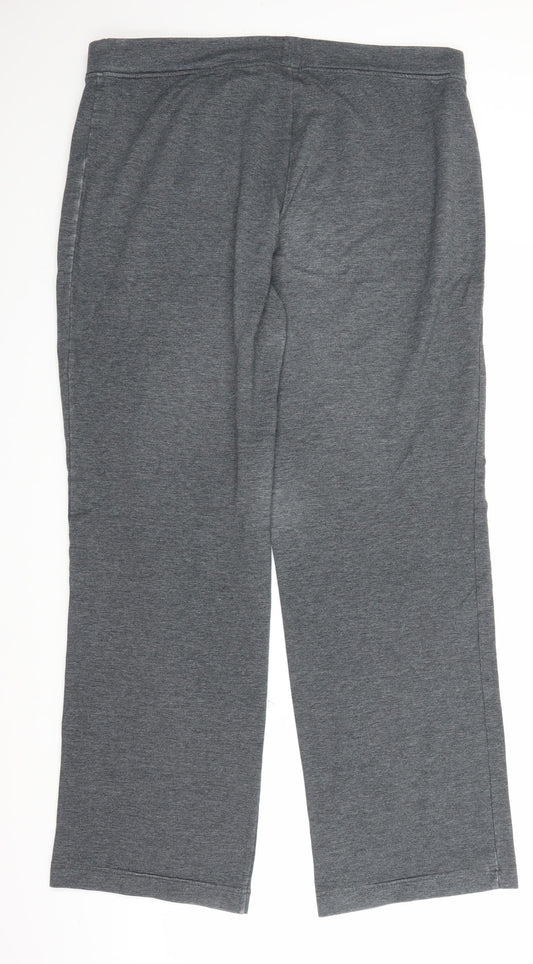 Womens UK Size 18 Marks and Spencer Regular Fit Sweatpants Grey Trousers