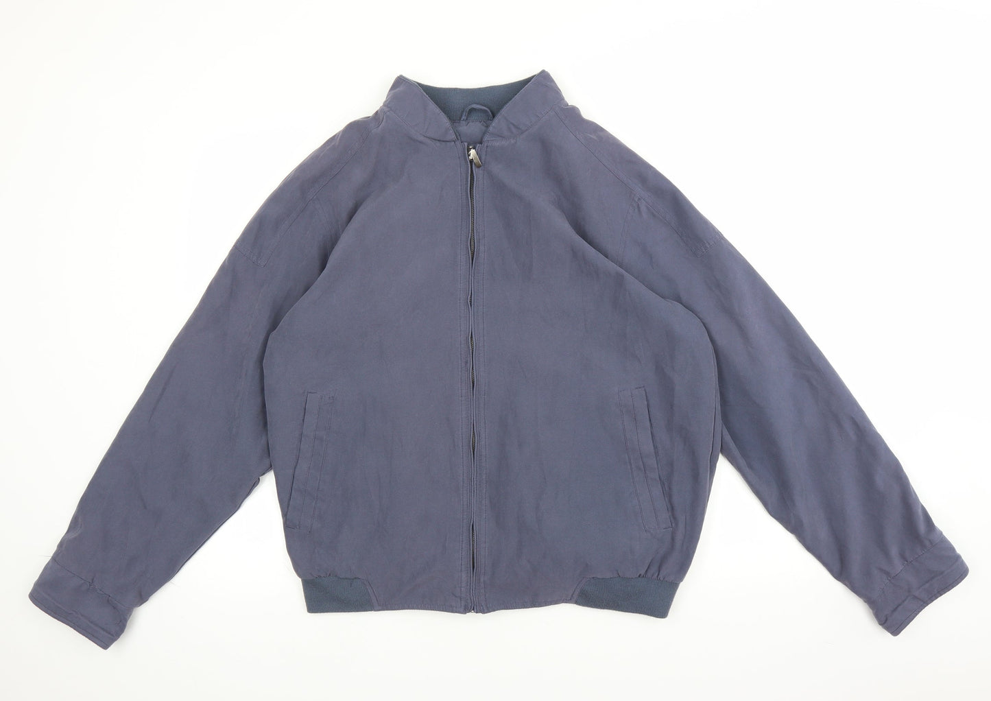 Mens UK Size M Kingston Blue Bomber Jacket