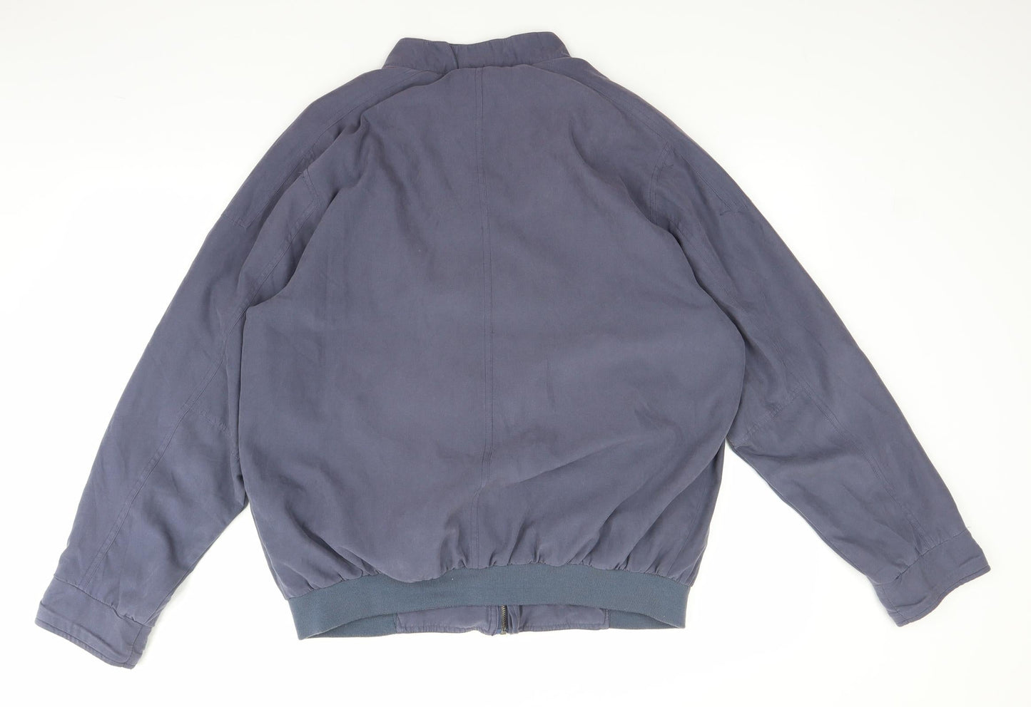 Mens UK Size M Kingston Blue Bomber Jacket