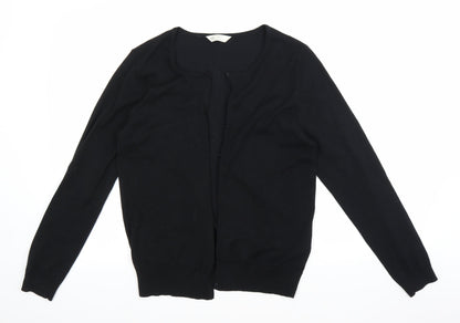 BHS Womens Black  Knit Cardigan Jumper Size 14