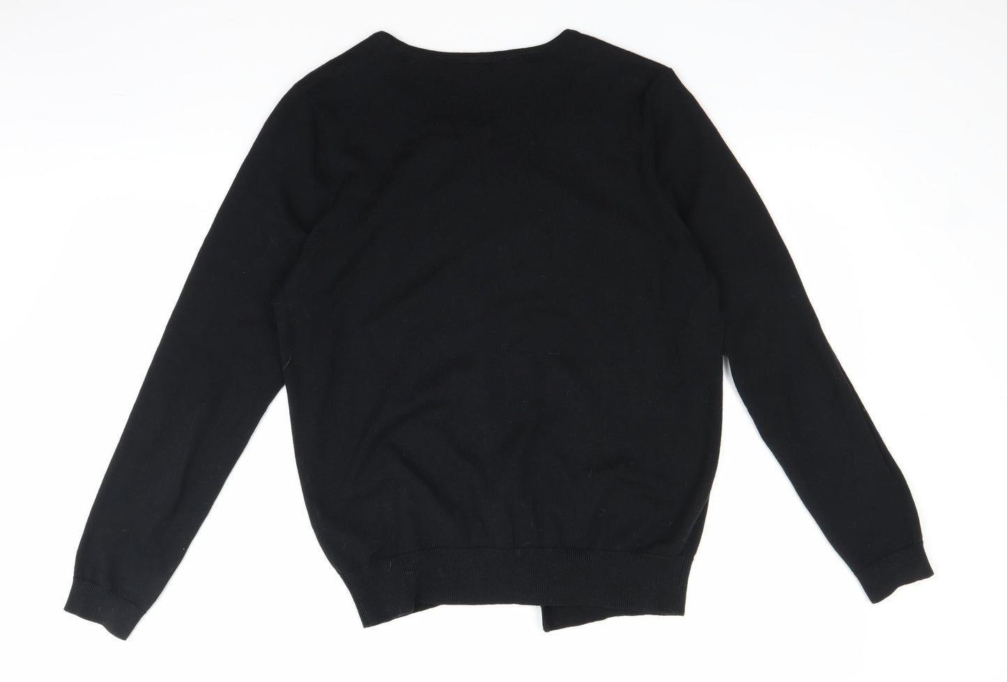 BHS Womens Black  Knit Cardigan Jumper Size 14