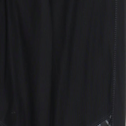 Womens UK Size M Athletic Works Regular Fit Jogger Black Leggings