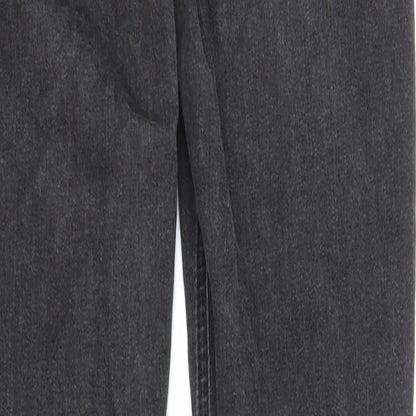 Topshop Womens Grey  Denim Jegging Jeans Size 25 in L25.5 in