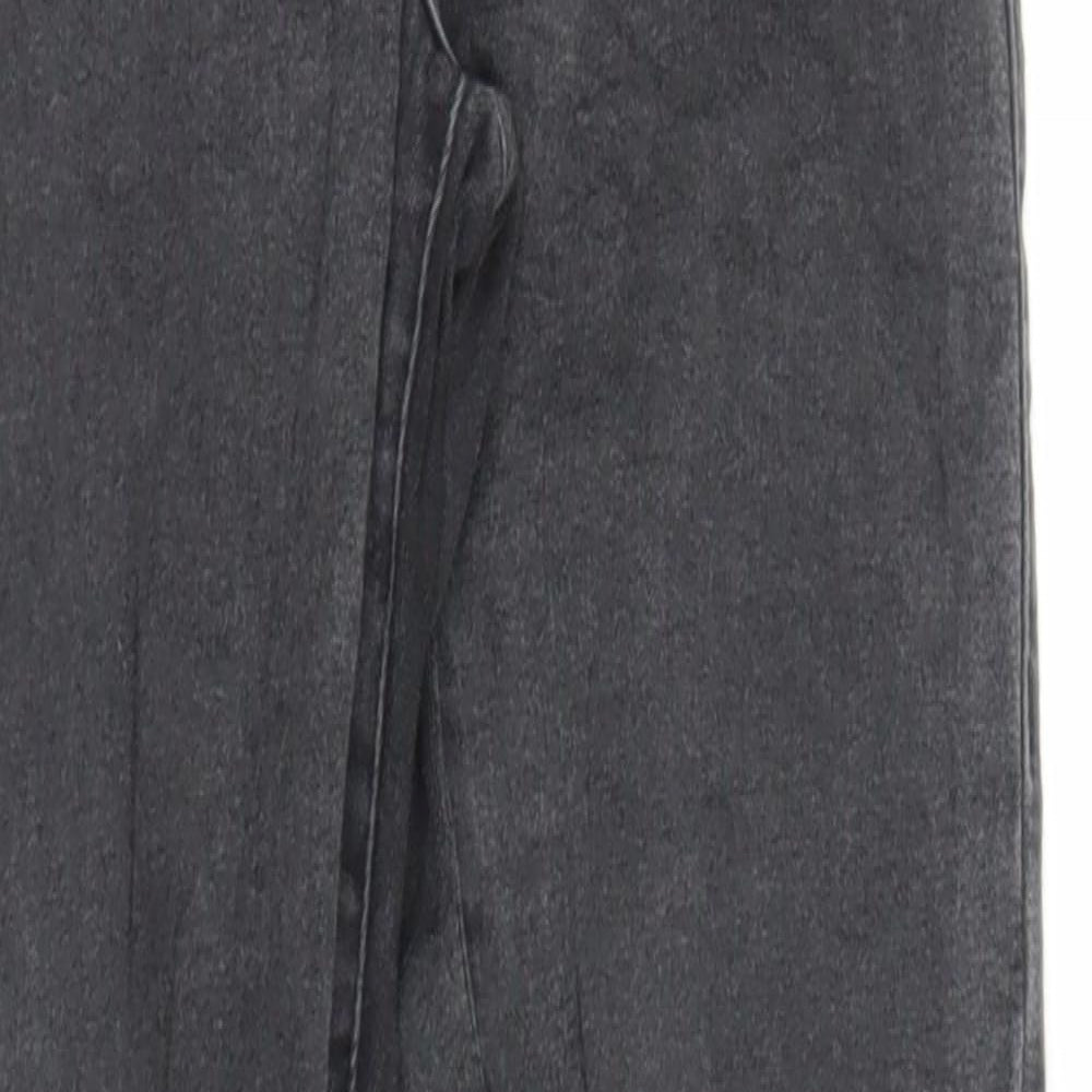 Topshop Womens Grey  Denim Jegging Jeans Size 25 in L26.5 in