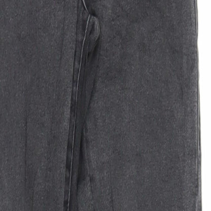 Topshop Womens Grey  Denim Jegging Jeans Size 25 in L26.5 in