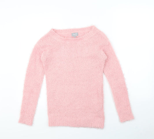 Lottie Loves Womens Pink   Pullover Jumper Size XS