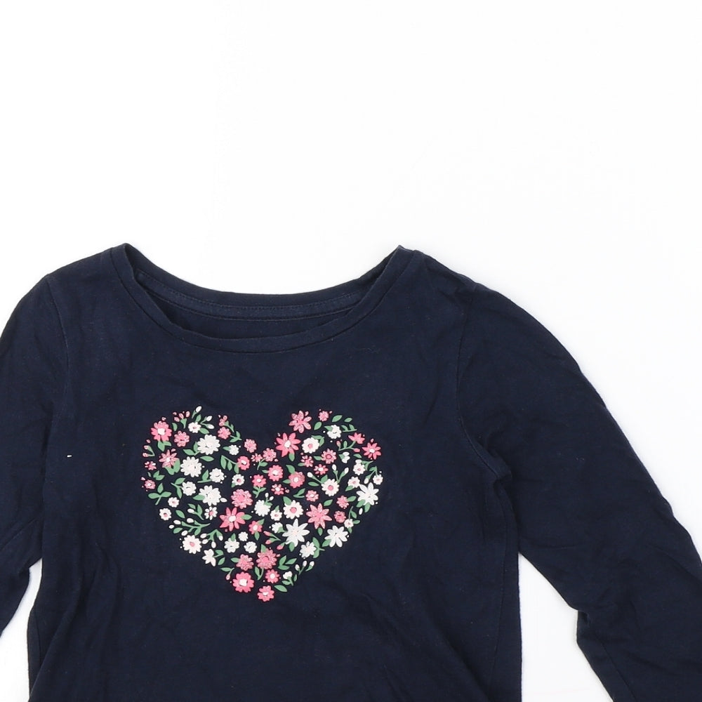 Gap Girls Blue   Basic T-Shirt Size S