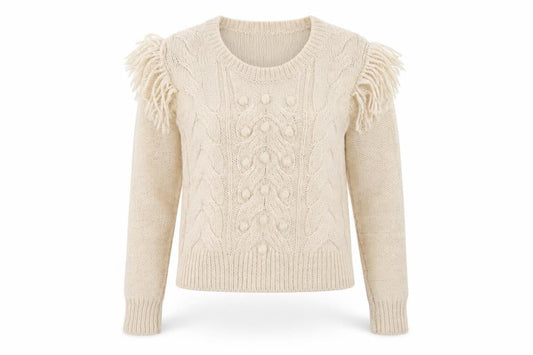 Be beau  Womens Beige   Pullover Jumper Size 8