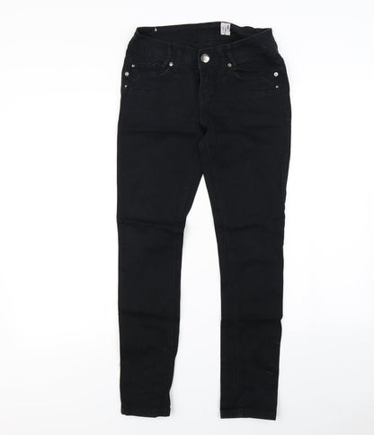Preworn Womens Black   Skinny Jeans Size 8 L30 in