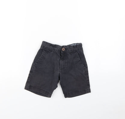 NEXT Boys Black   Chino Shorts Size 5 Years