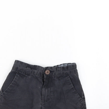 NEXT Boys Black   Chino Shorts Size 5 Years
