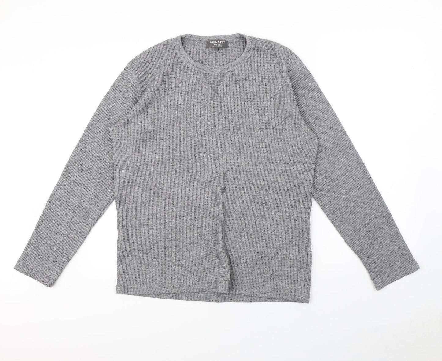 Primark Mens Grey   Pullover Jumper Size M