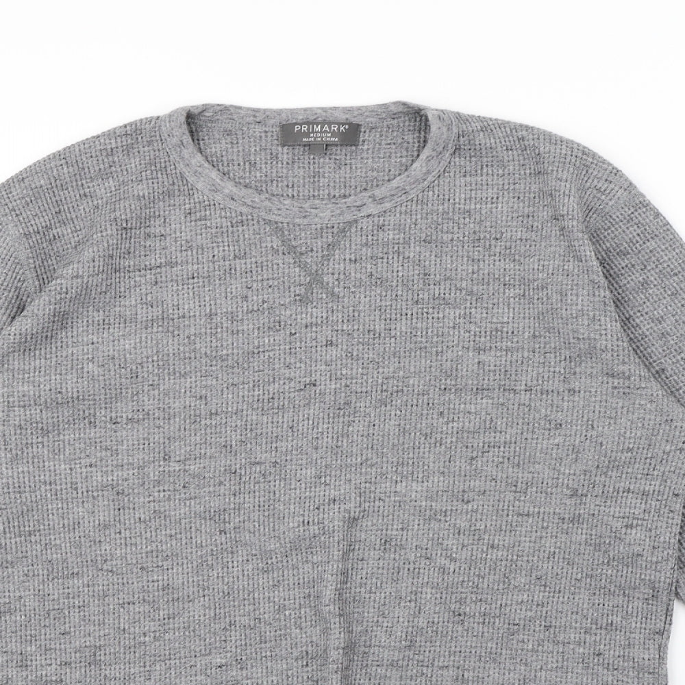 Primark Mens Grey   Pullover Jumper Size M