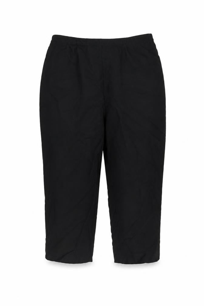 Womens UK Size 20 Preworn Regular Fit  Black Trousers