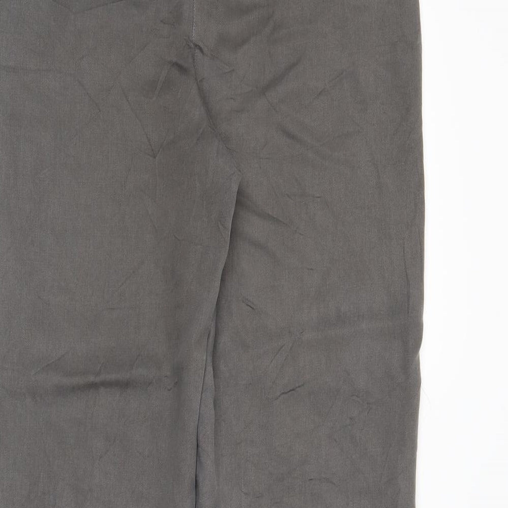 M&s Womens Grey   Trousers  Size S L27 in