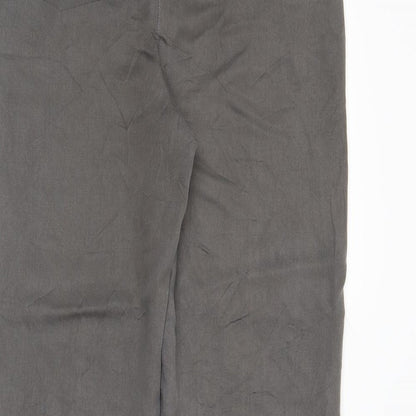 M&s Womens Grey   Trousers  Size S L27 in