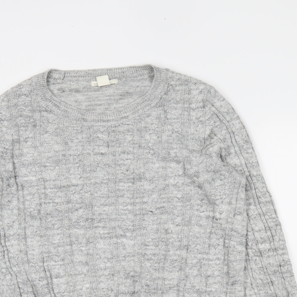 H&M Mens Grey   Pullover Jumper Size L