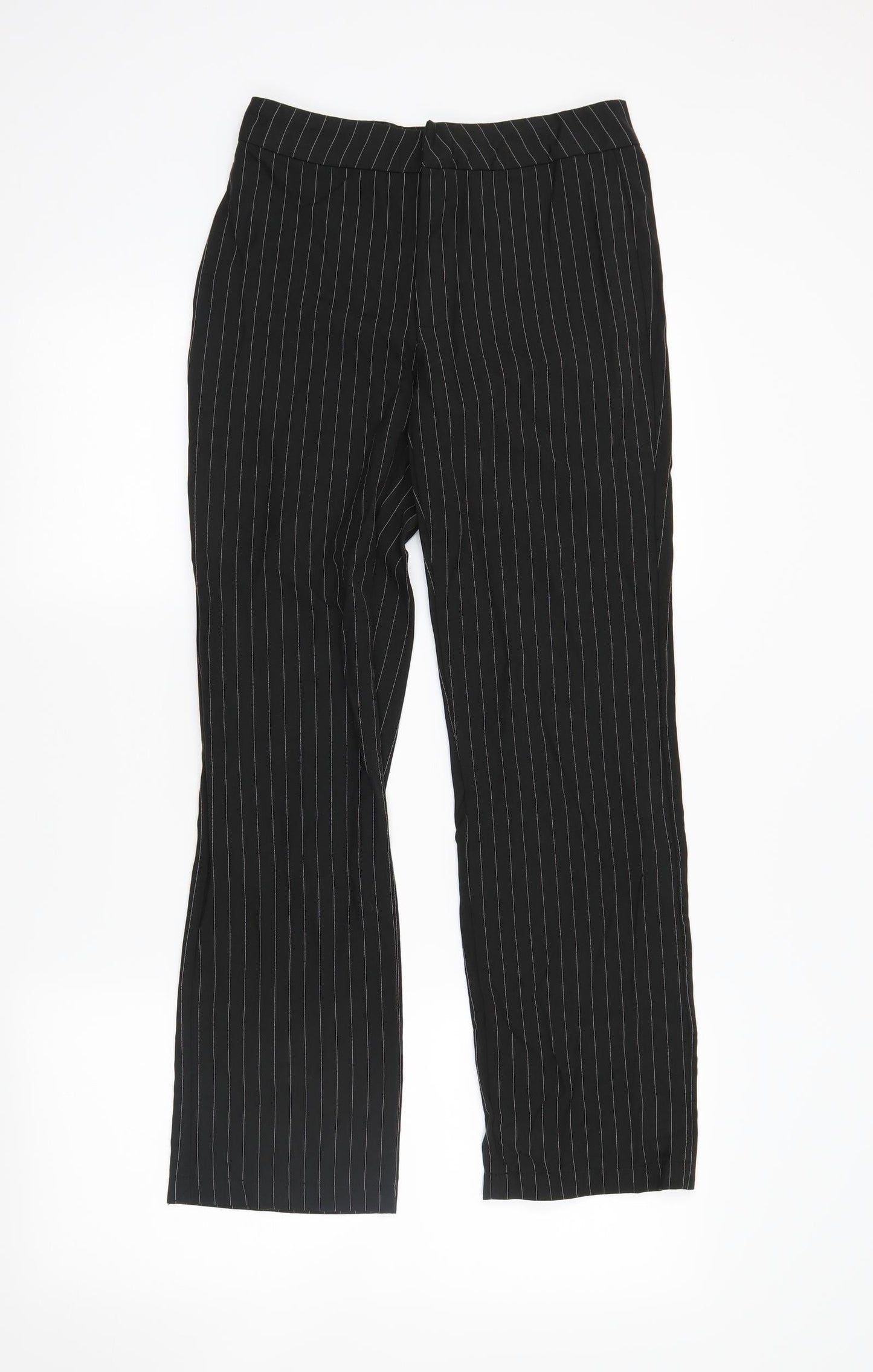 Womens UK Size S Preworn Regular Fit  Blue Trousers