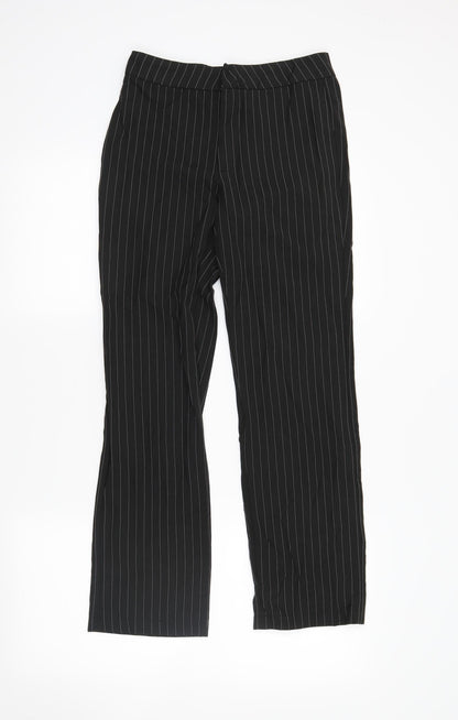 Womens UK Size S Preworn Regular Fit  Blue Trousers