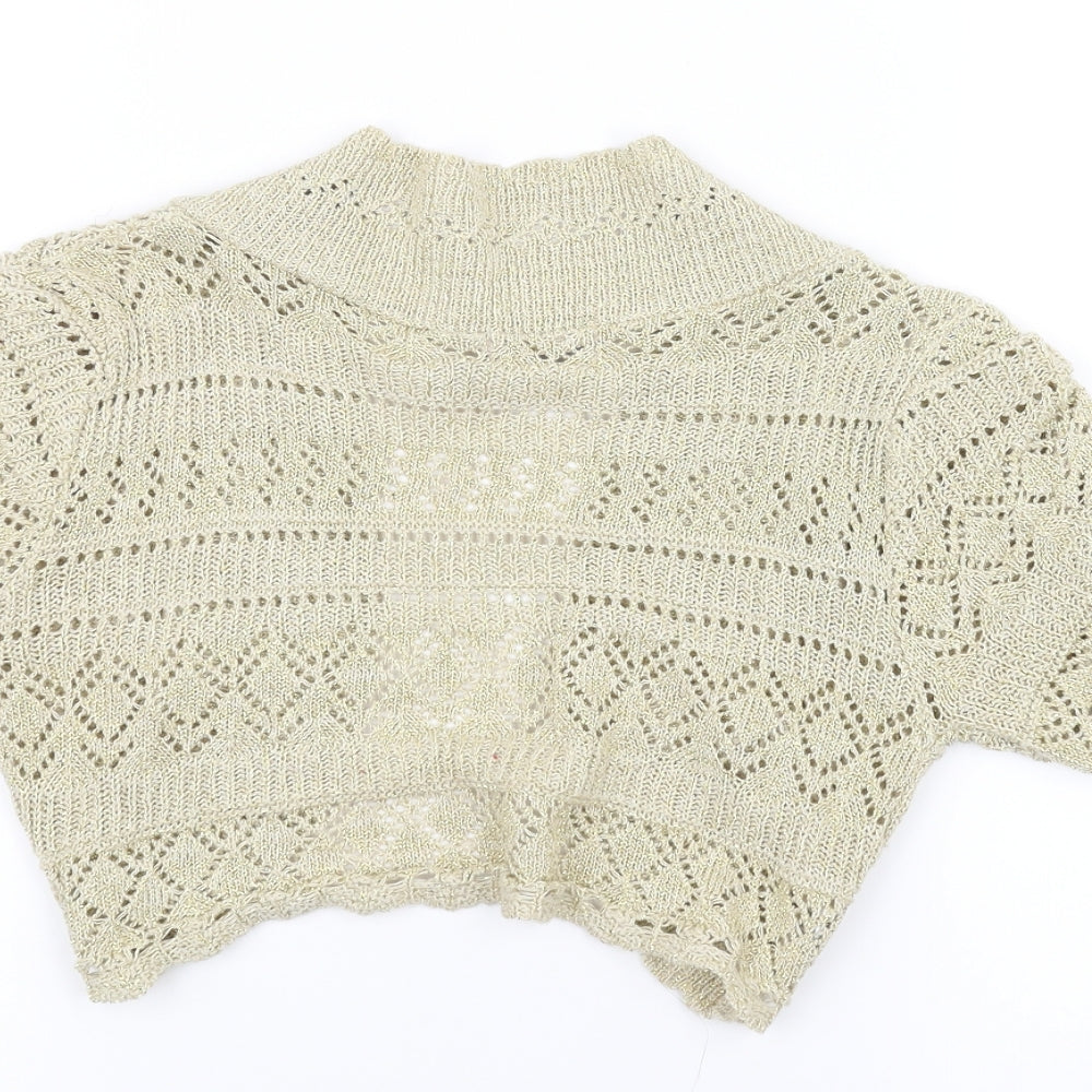 Whisper Womens Brown   Cardigan Jumper Size S