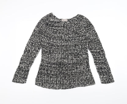 Label Lab Womens Black   Pullover Jumper Size 12