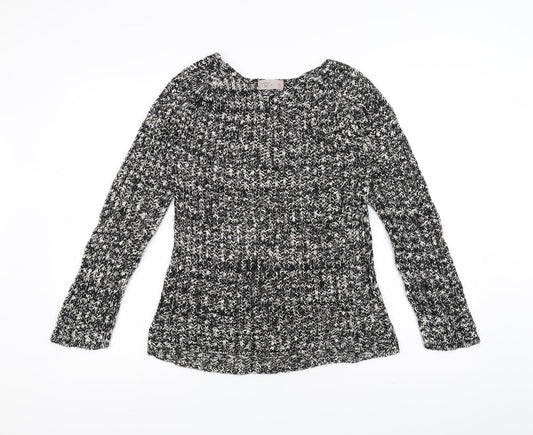 Label Lab Womens Black   Pullover Jumper Size 12