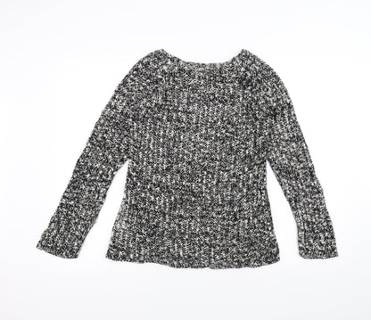Label Lab Womens Black   Pullover Jumper Size 12