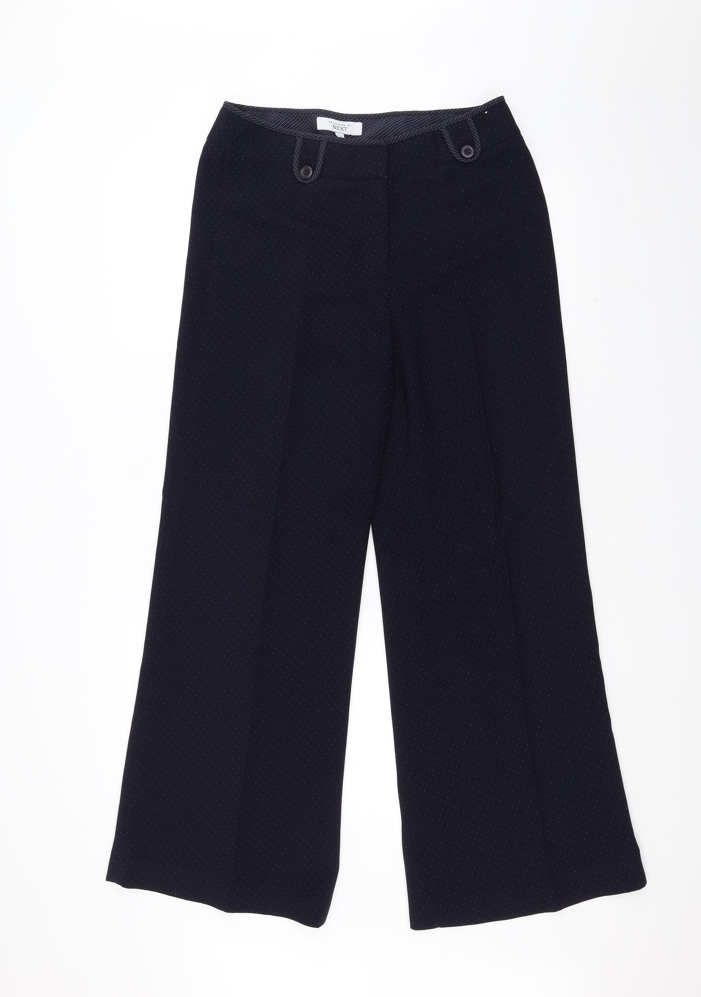 Womens UK Size 10 NEXT Regular Fit  Blue Trousers