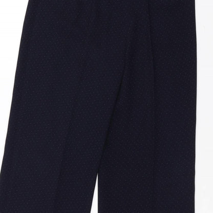 Womens UK Size 10 NEXT Regular Fit  Blue Trousers