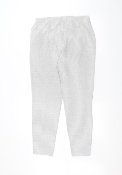 Womens UK Size 8 NEXT Regular Fit  White Trousers