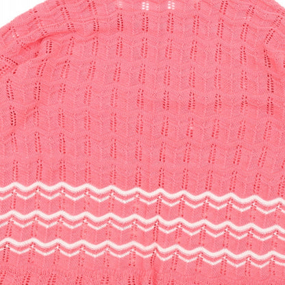 NEXT Womens Pink  Knit Pullover Jumper Size 10