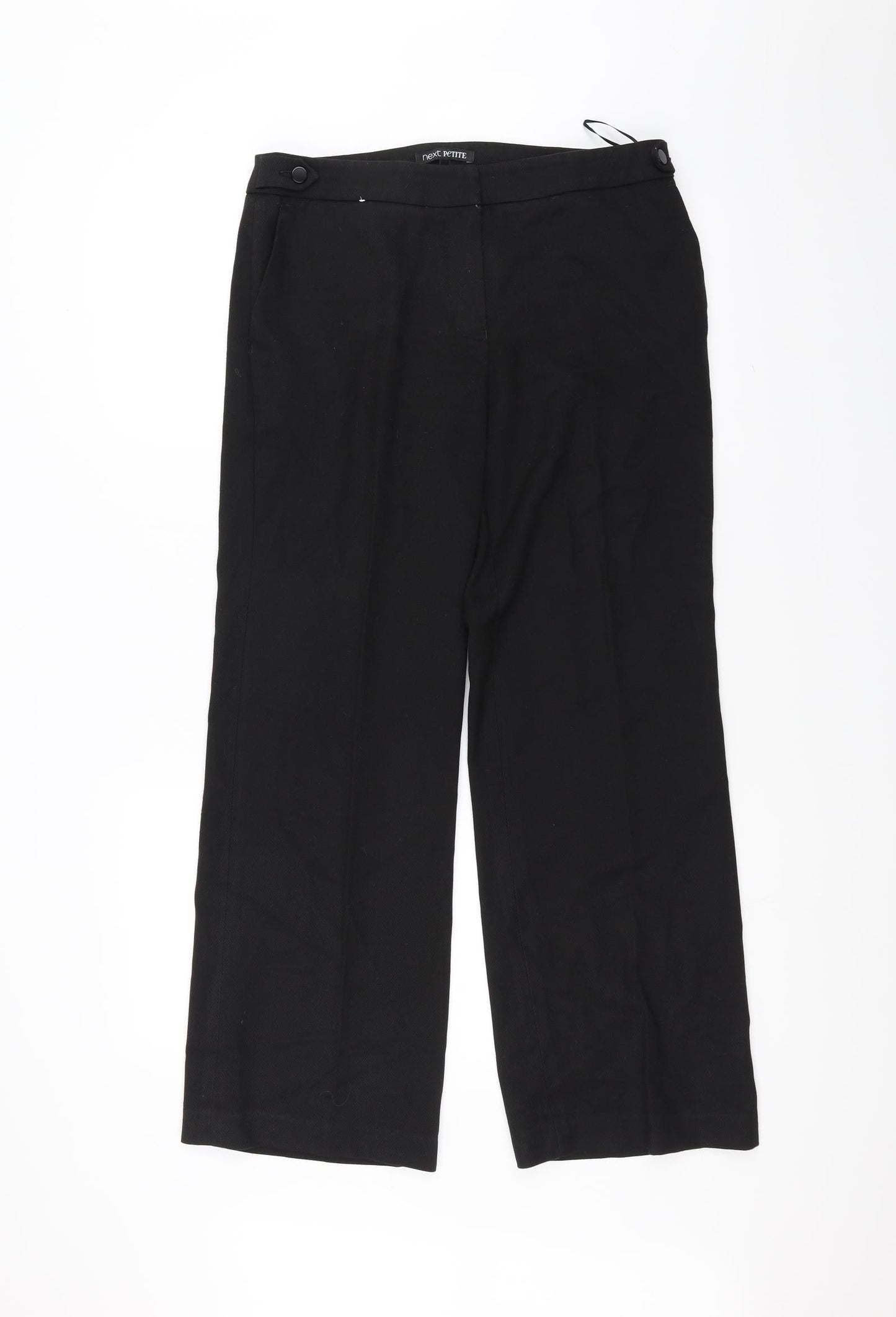 NEXT Mens Black   Trousers  Size 16 L25 in