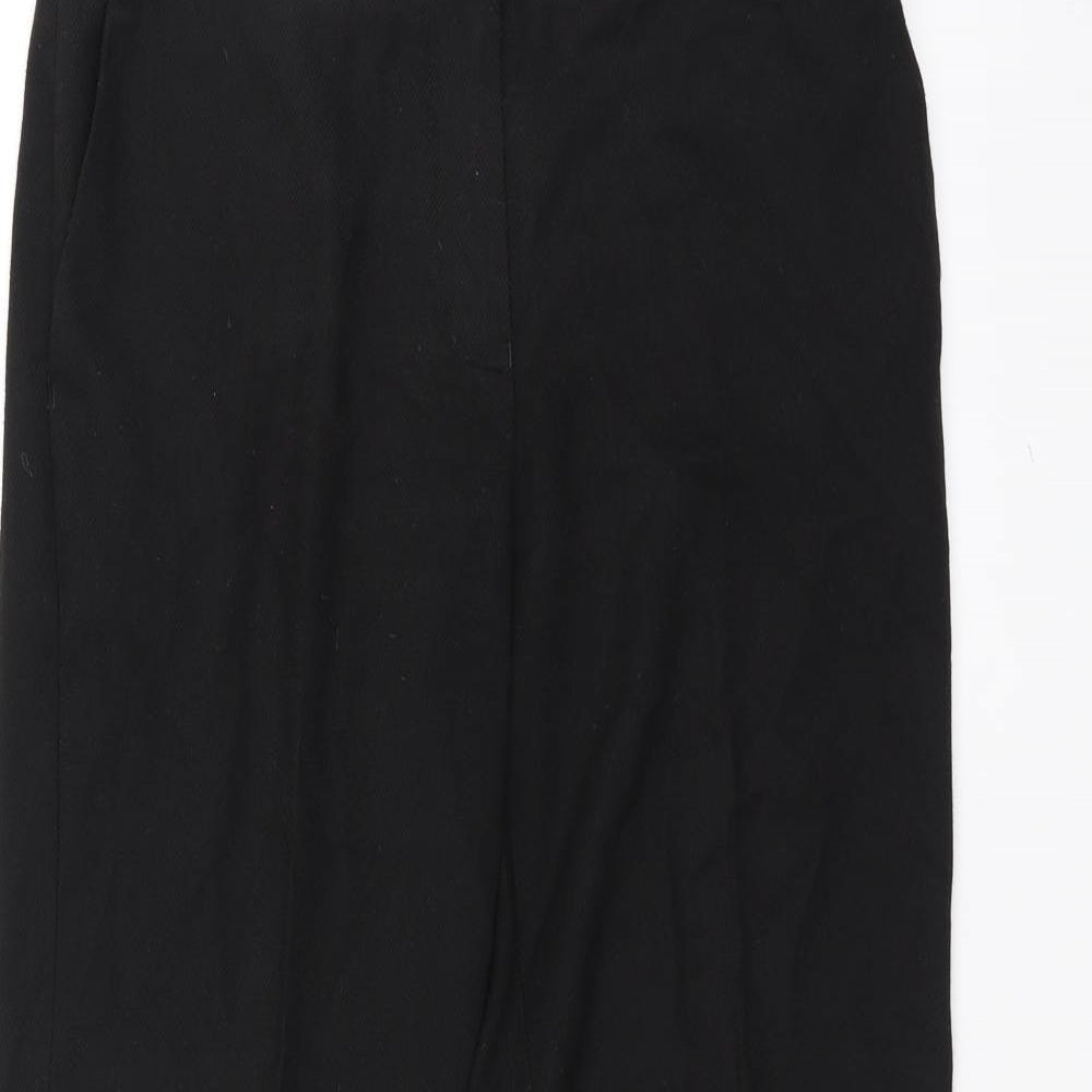 NEXT Mens Black   Trousers  Size 16 L25 in