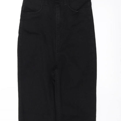 Womens UK Size 6 H&M Regular Fit Skinny Black Jeans