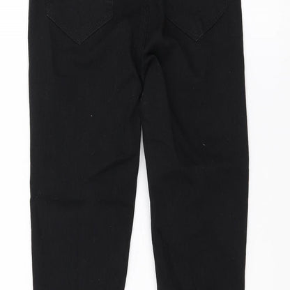 Womens UK Size 6 H&M Regular Fit Skinny Black Jeans