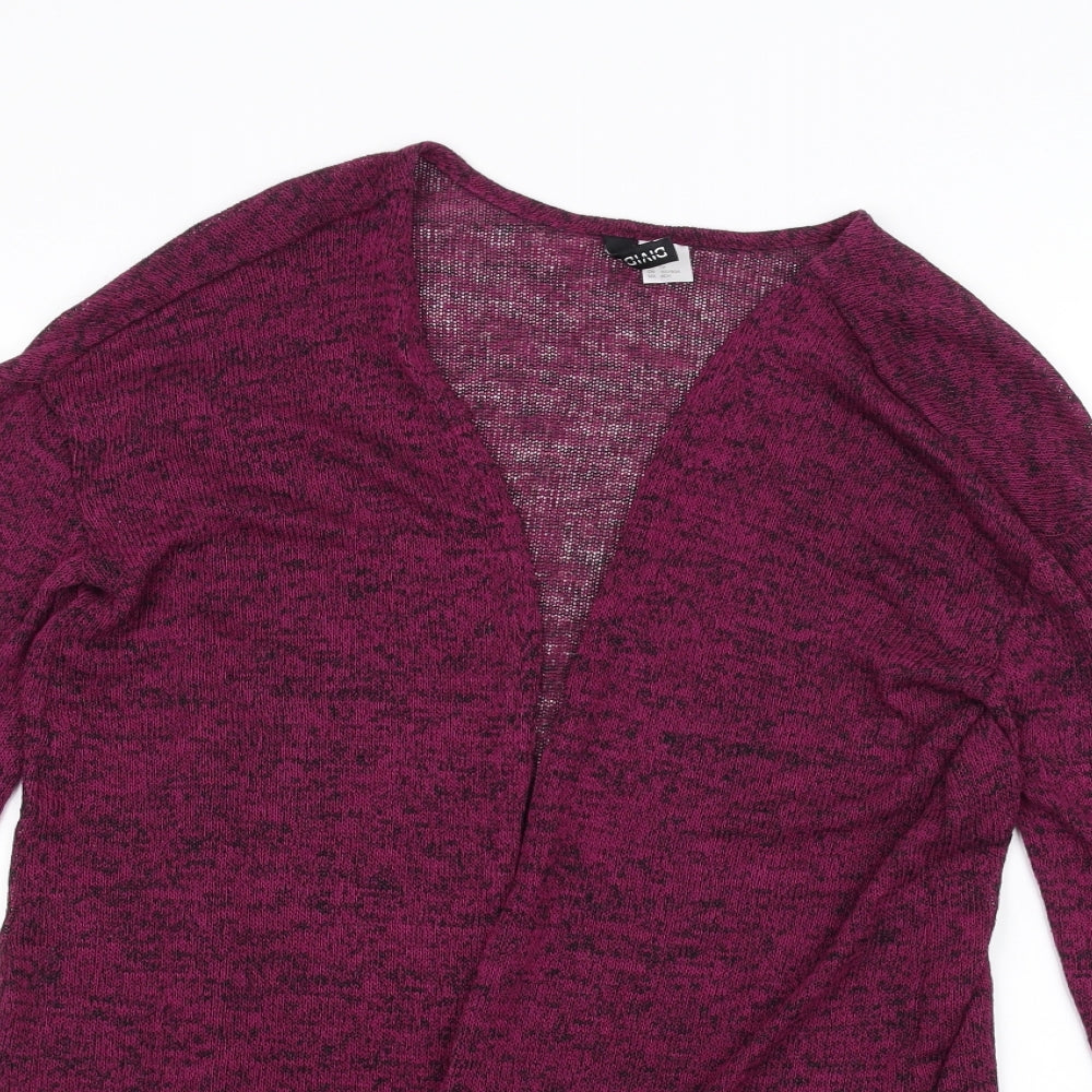 H&M Womens Purple   Cardigan Jumper Size XS