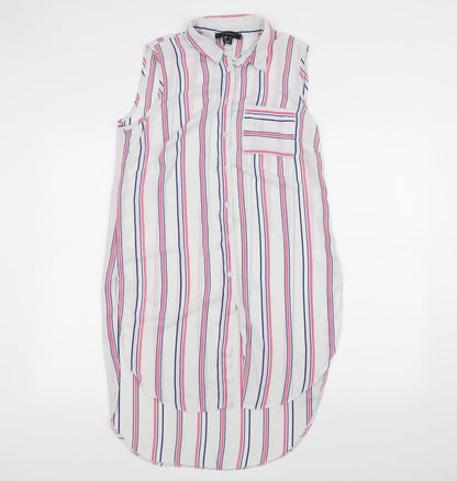 Atmosphere Womens White   Basic Button-Up Size 10