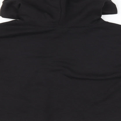 New Look Girls Black Striped  Pullover Hoodie Size 12-13 Years  - usa