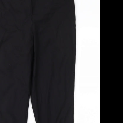 George Womens Black   Trousers  Size 12 L26 in
