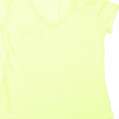 F&F Womens Green  Jersey Basic T-Shirt Size 12