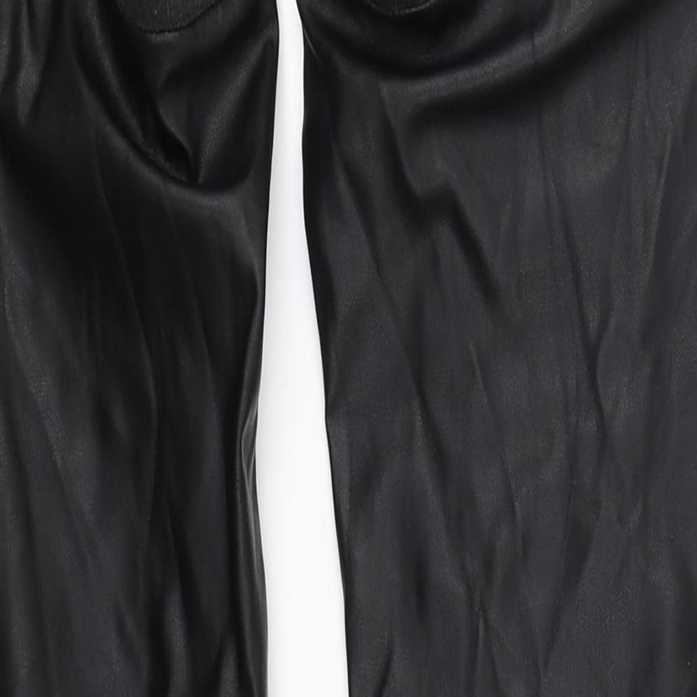 Womens UK Size 10 H&M Regular Fit Skinny Black Jeans